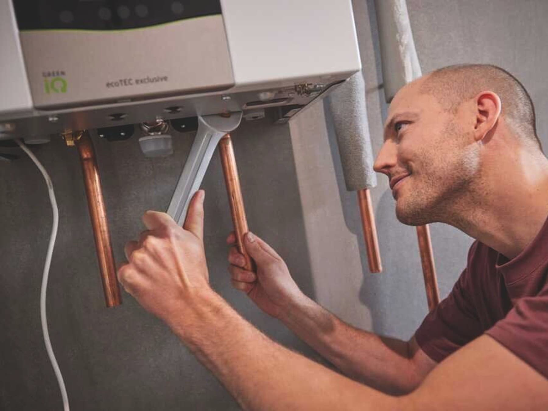 Vaillant_Podłączenie kotła gazowego do komina i innych elementów instalacji