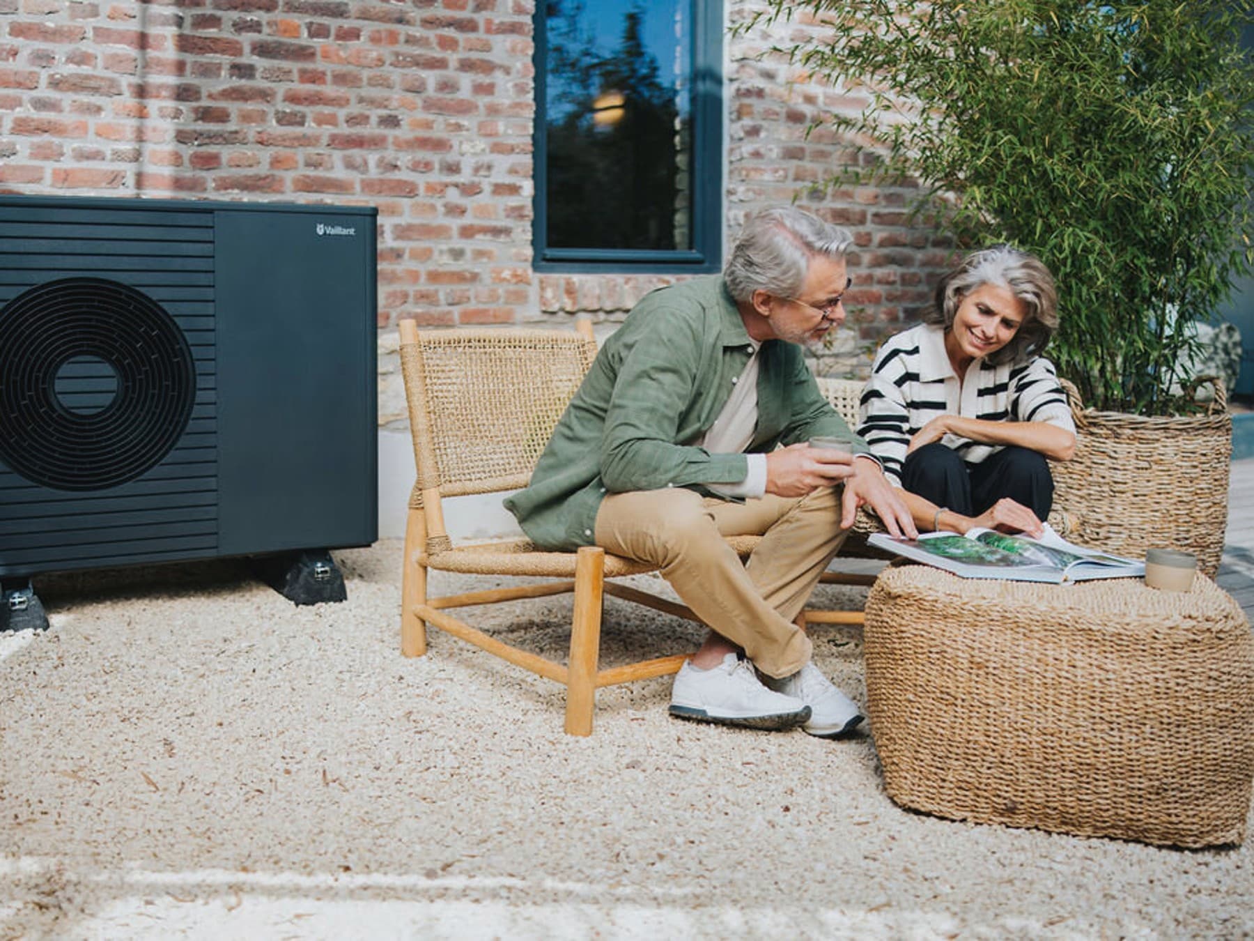 modernizacja systemu grzewczego z pompą ciepła Vaillant.